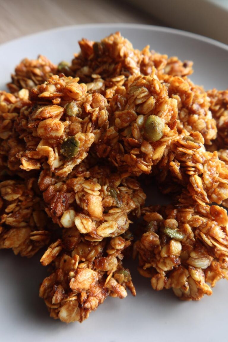 Air Fryer Granola Clusters