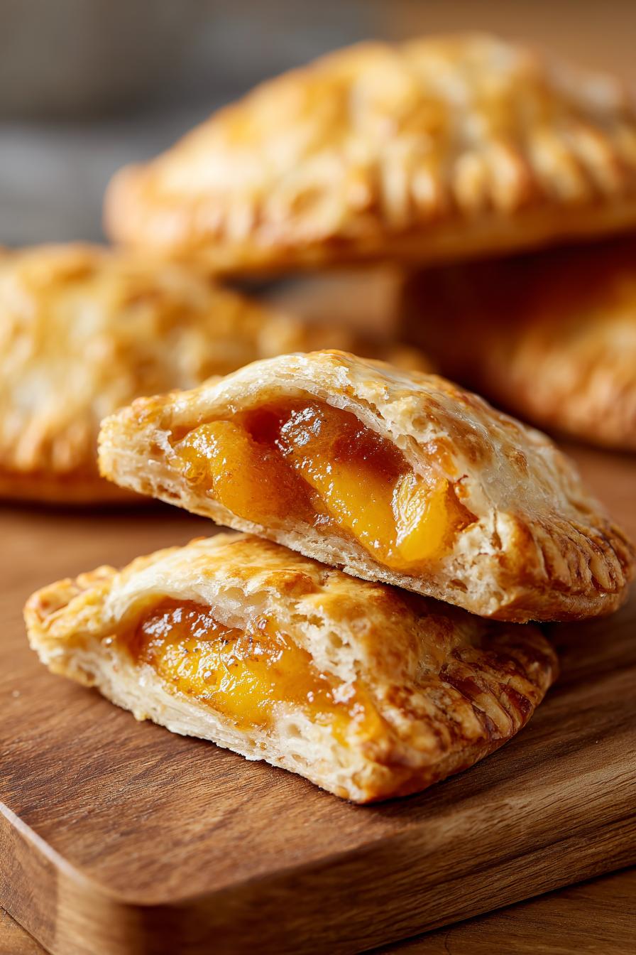 Air Fryer Peach Hand Pies