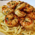 Air Fryer Shrimp Scampi