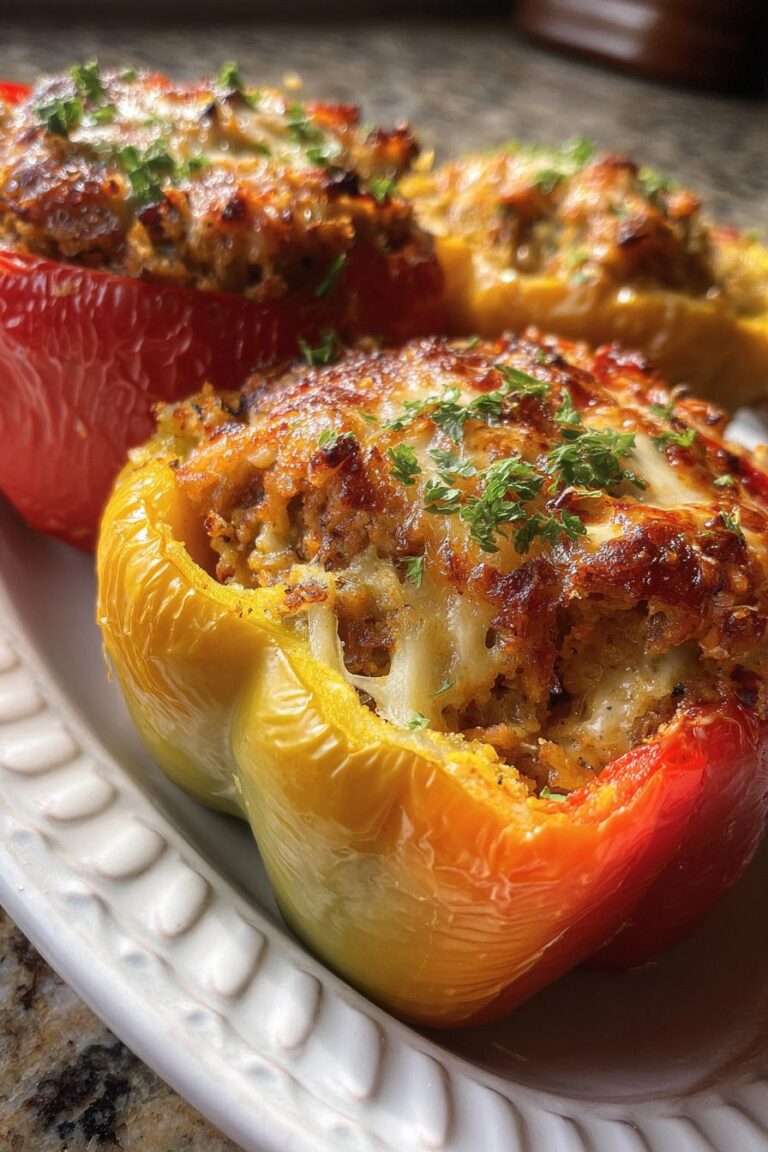 Air Fryer Stuffed Peppers