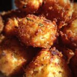 Air fryer sweet potato parmesan bites