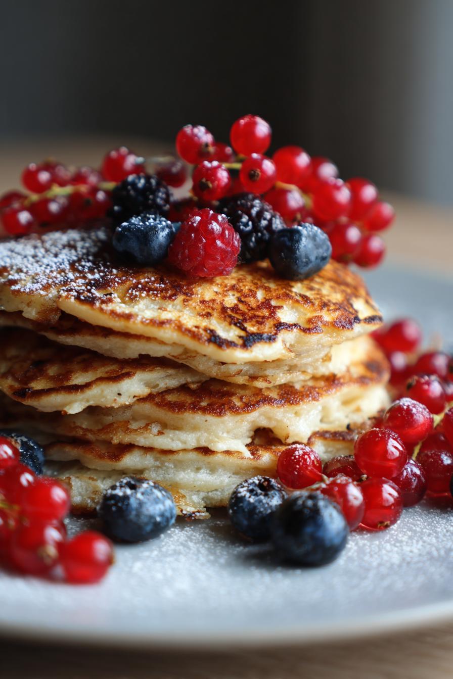 Buckwheat Pancakes Wild Berry