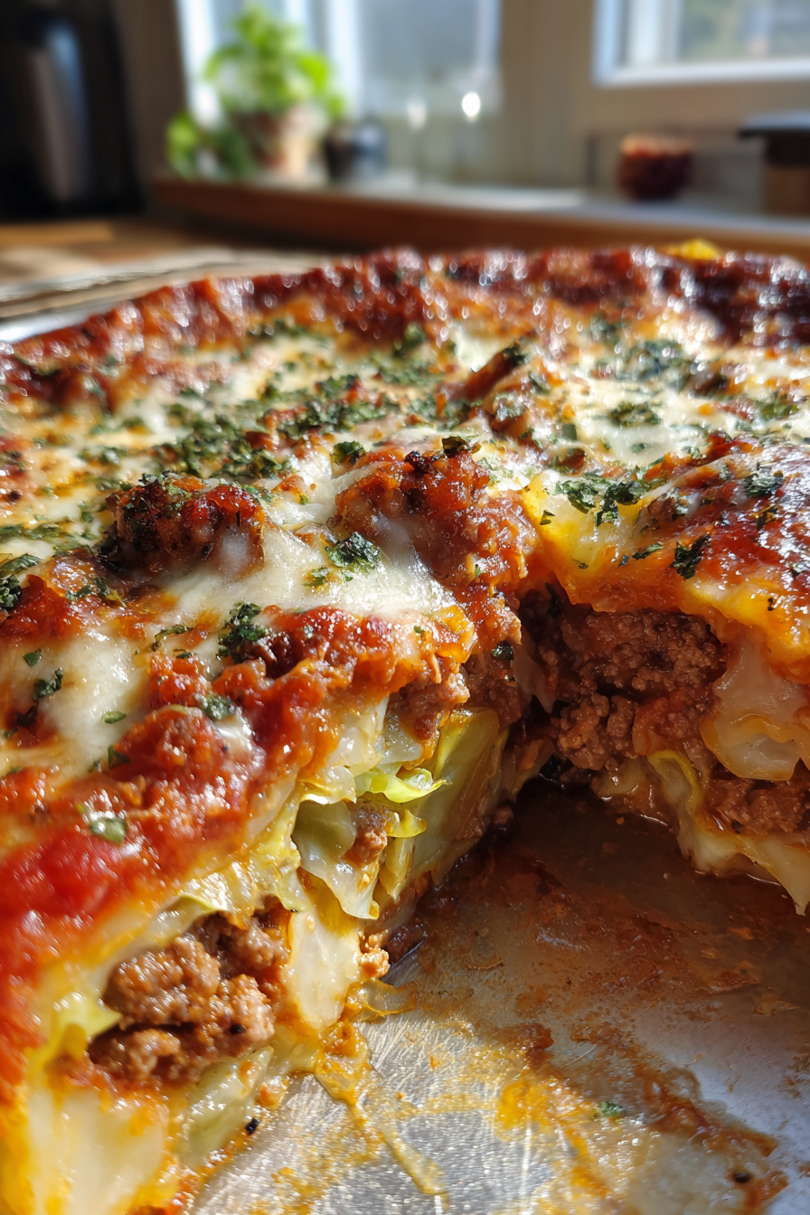 Cabbage Roll Casserole Low Carb