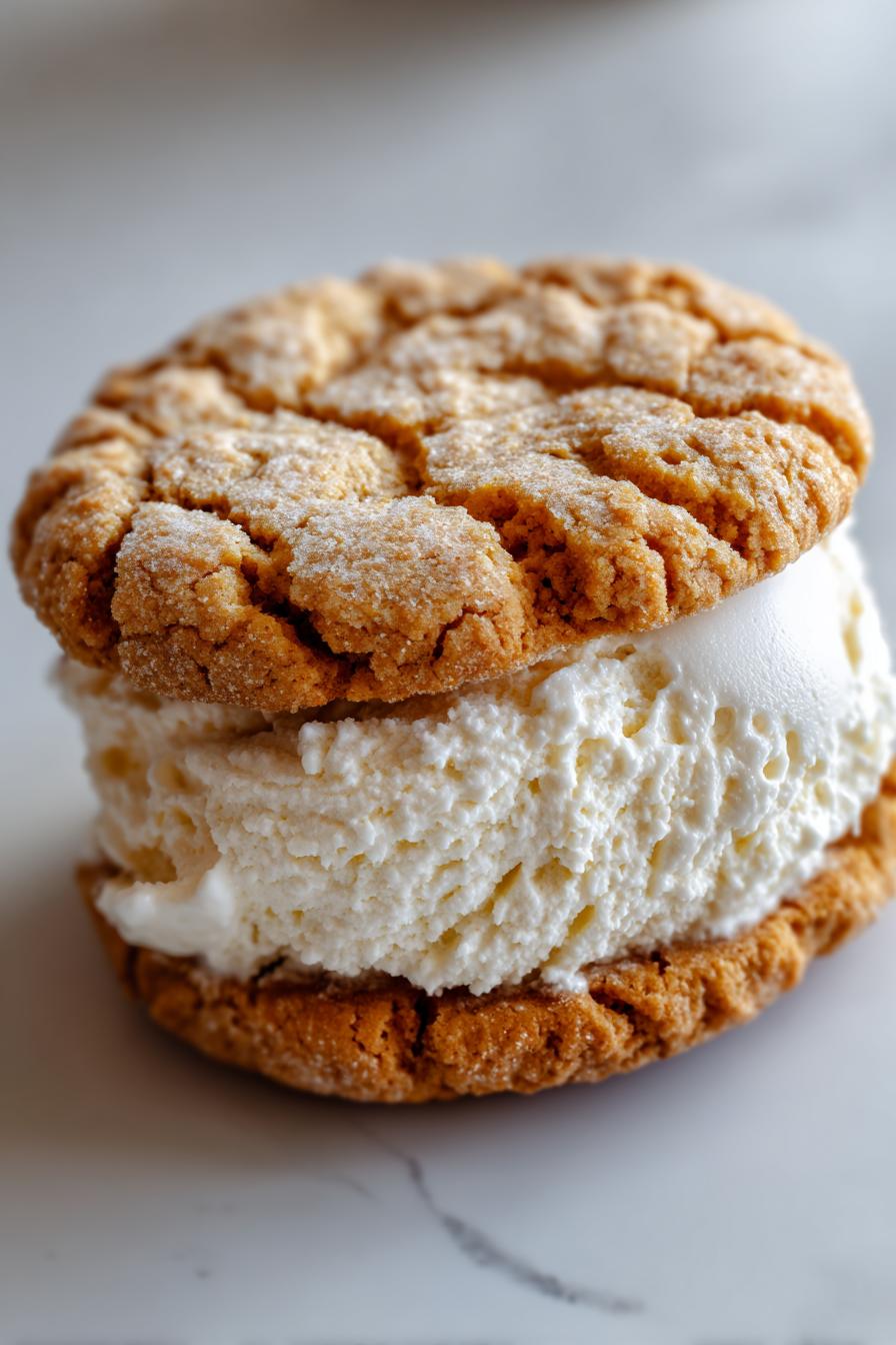 Cottage Cheese Ice Cream Sandwich