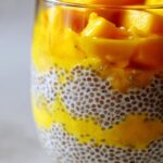 Dairy free mango coconut chia pudding