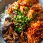 Fermented Kimchi Shiitake Bowl