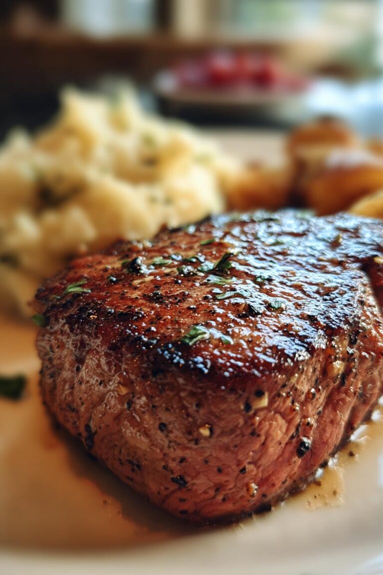 Filet Mignon Steak Dinner