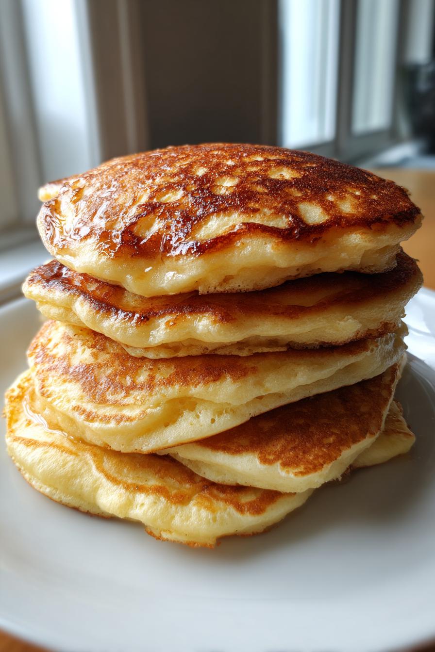 Fluffy almond flour pancakes