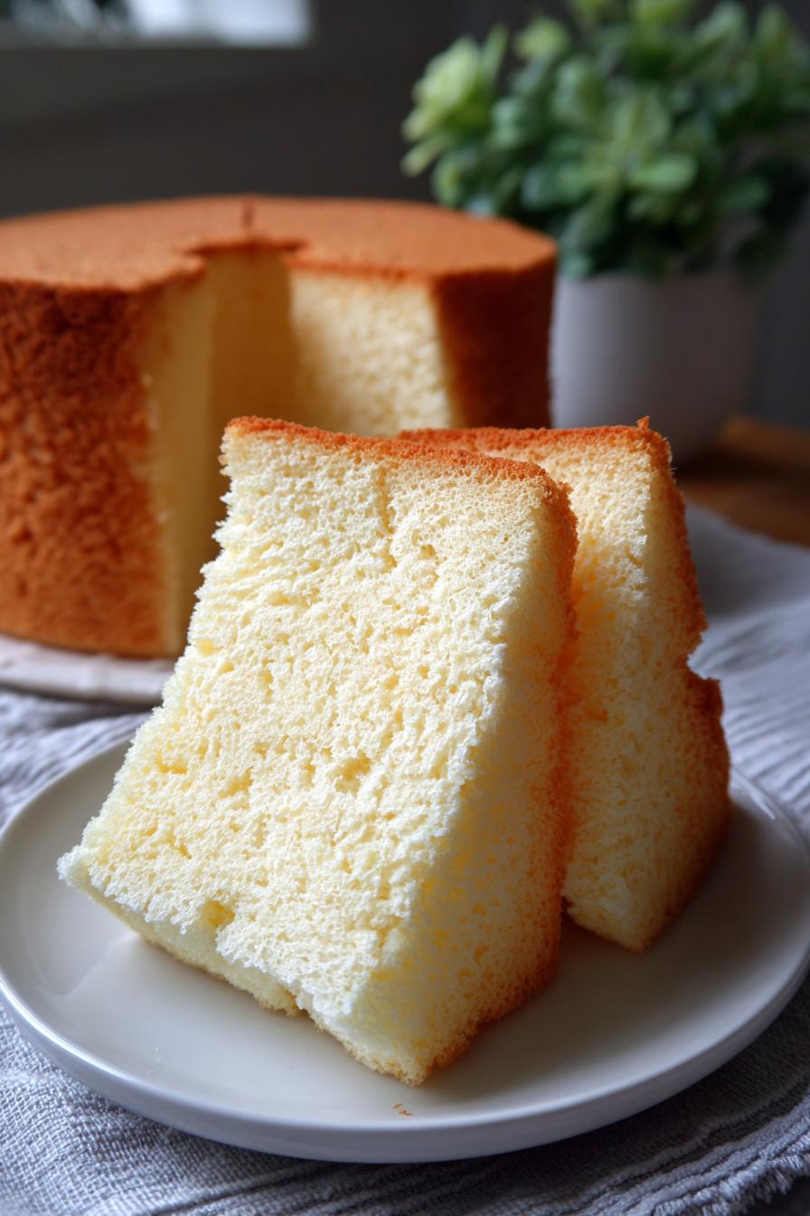 Fluffy chiffon cake