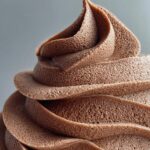 Fluffy chocolate mousse