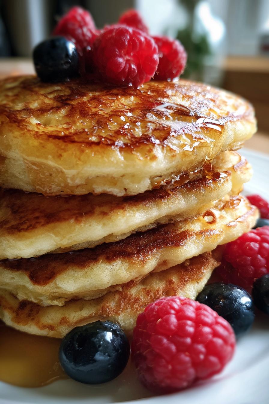 Fluffy gluten-free pancakes