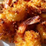Gluten free crispy coconut shrimp