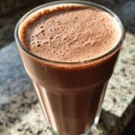 High protein chocolate cottage cheese shake