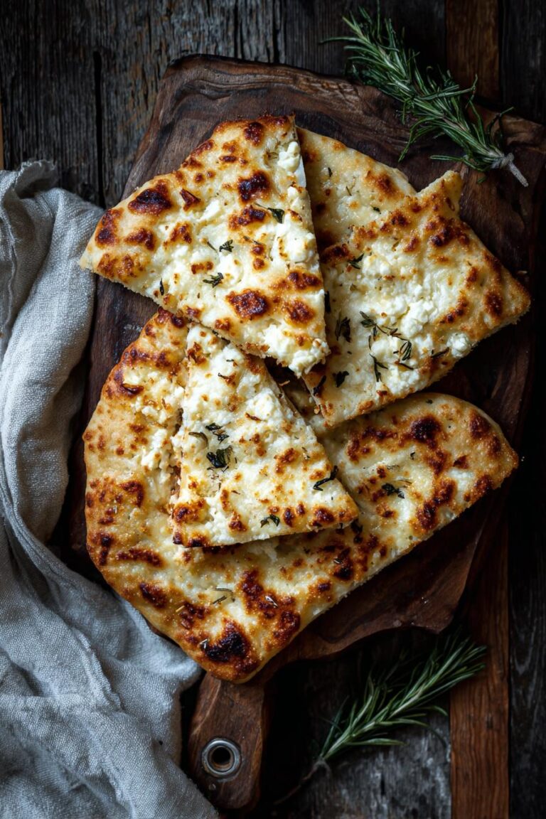 High protein cottage cheese flatbread