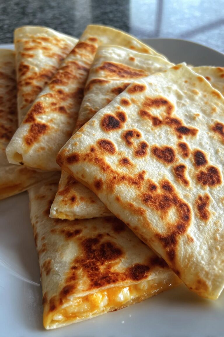 18g Protein Egg White Quesadillas – Quick Breakfast
