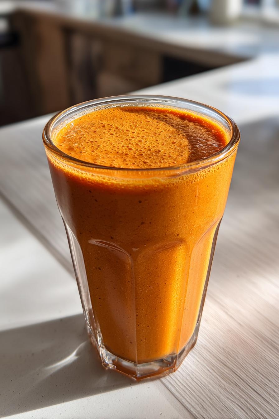 High protein pumpkin spice smoothie