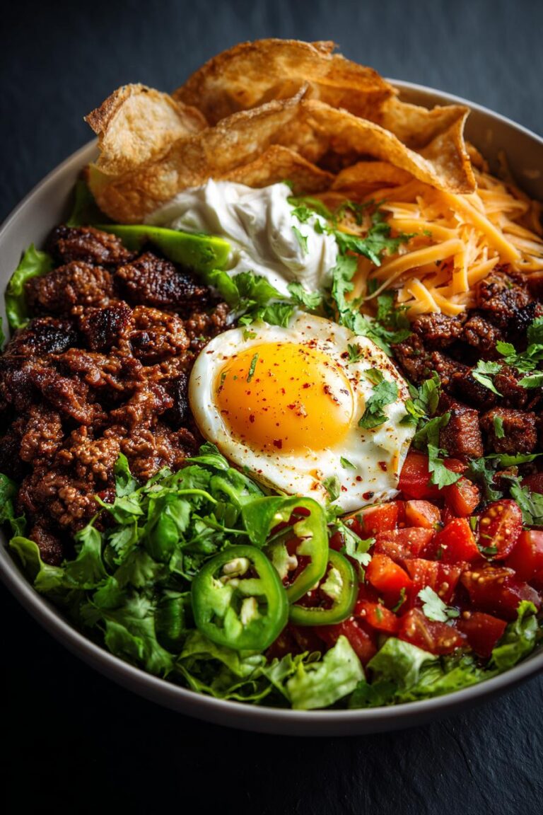 High protein taco beef bowls