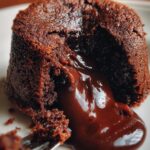Keto Chocolate Lava Cake with Almond Flour