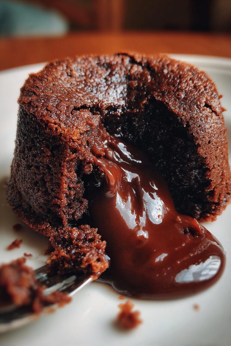 Keto Chocolate Lava Cake with Almond Flour