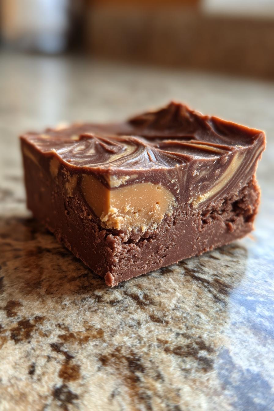 Keto Chocolate Peanut Butter Fudge