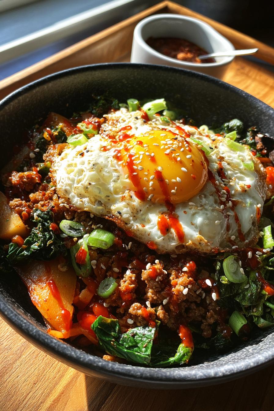 Keto Korean Egg Roll in a Bowl