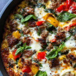Keto Pizza Bowl Recipe