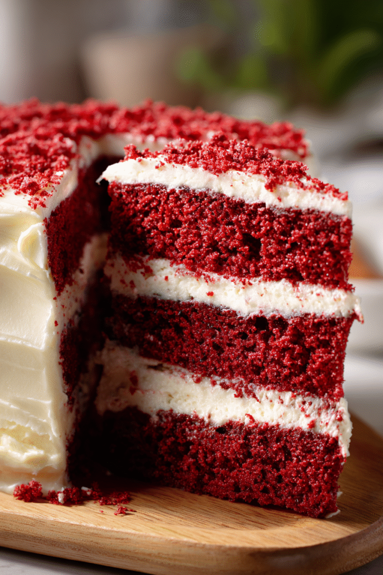 Keto Red Velvet Cake