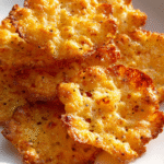 Keto cheese crisps