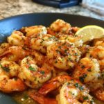 Lemon Garlic Shrimp Skillet