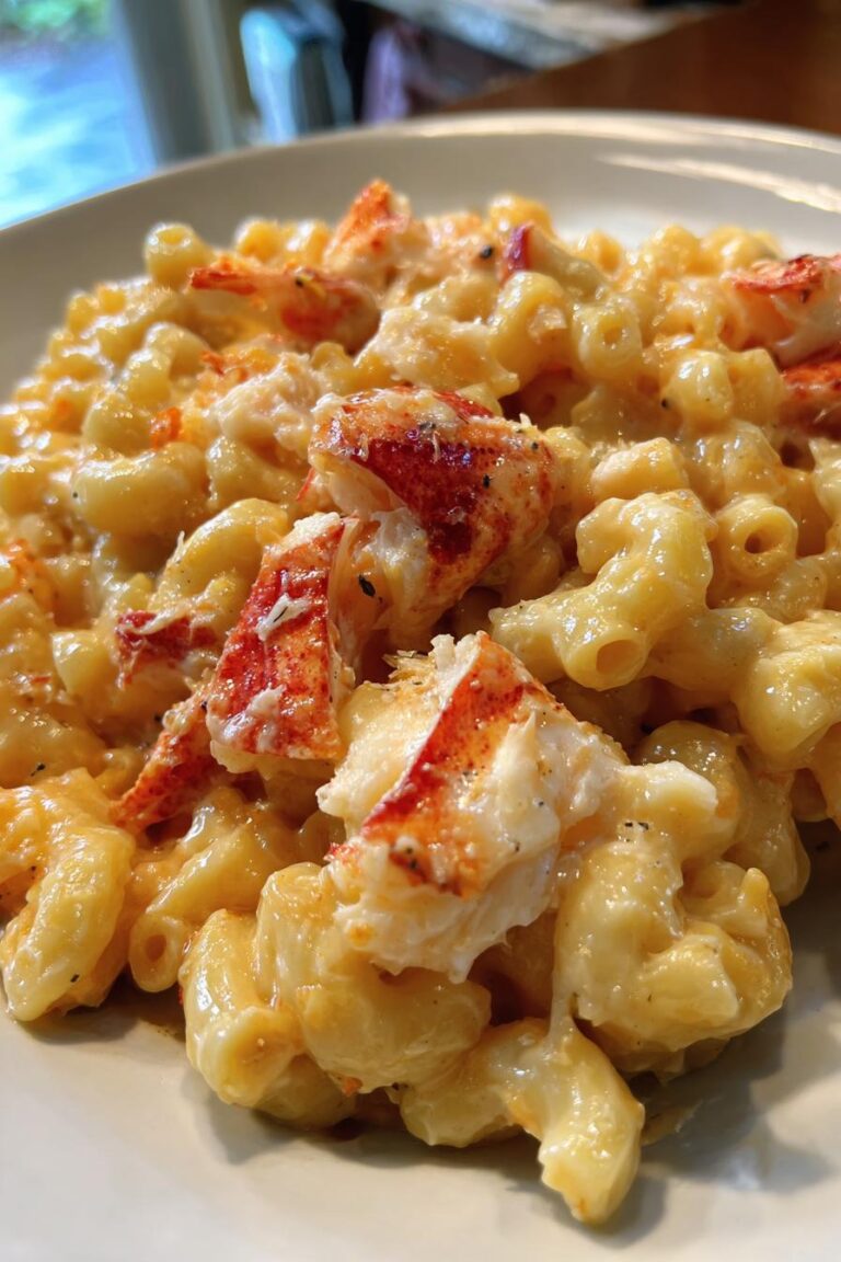 Creamy 4-Cheese Lobster Mac and Cheese Recipe