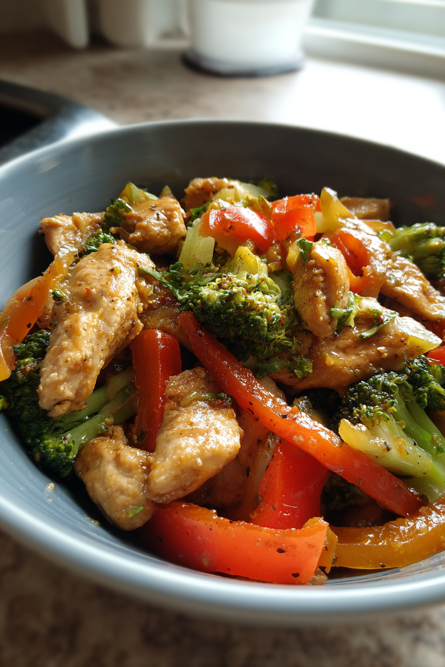 Low Carb Chicken Stir Fry