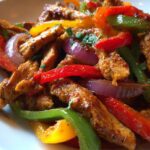 Low calorie chicken fajita bowls