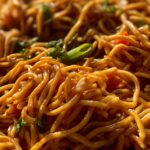 Low calorie sesame ginger noodles