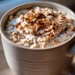 Maple cinnamon overnight oats