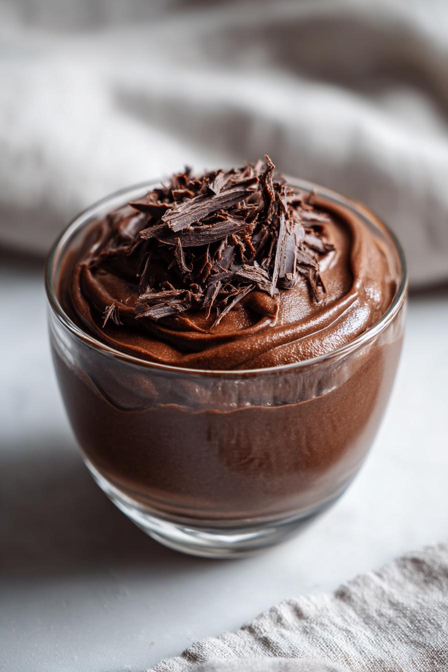 Mezcal Smoked Chocolate Mousse