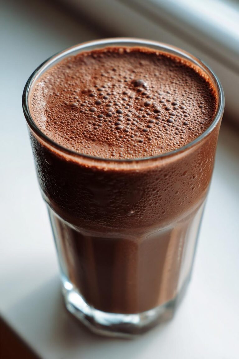 Mushroom Protein Chocolate Shake