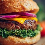 Mushroom Walnut Protein Burger