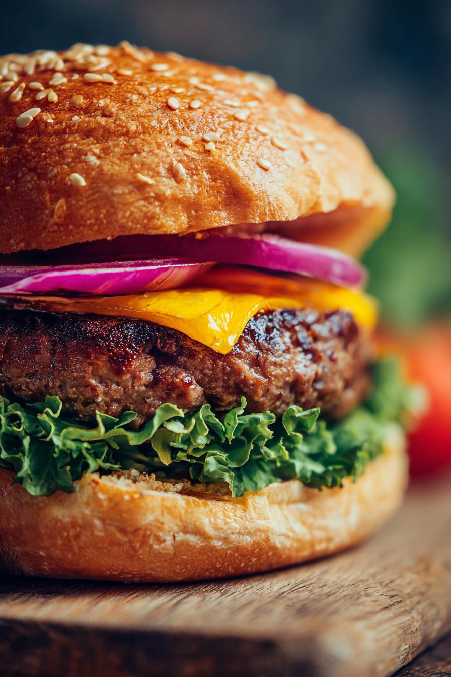 Mushroom Walnut Protein Burger