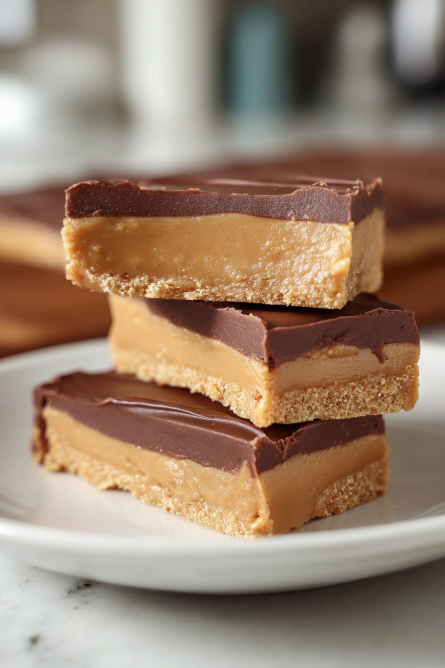 No Bake Keto Peanut Butter Bars
