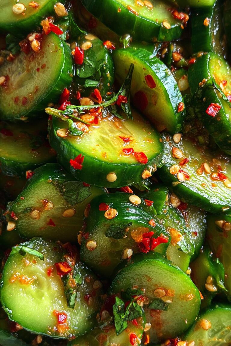 Pickled Cucumber MSG Salad