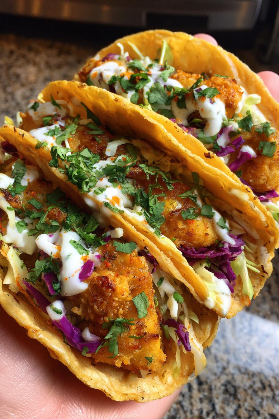 Plant Based Faux Fish Tacos