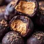 Protein chocolate peanut butter balls