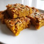 Protein pumpkin oatmeal bars