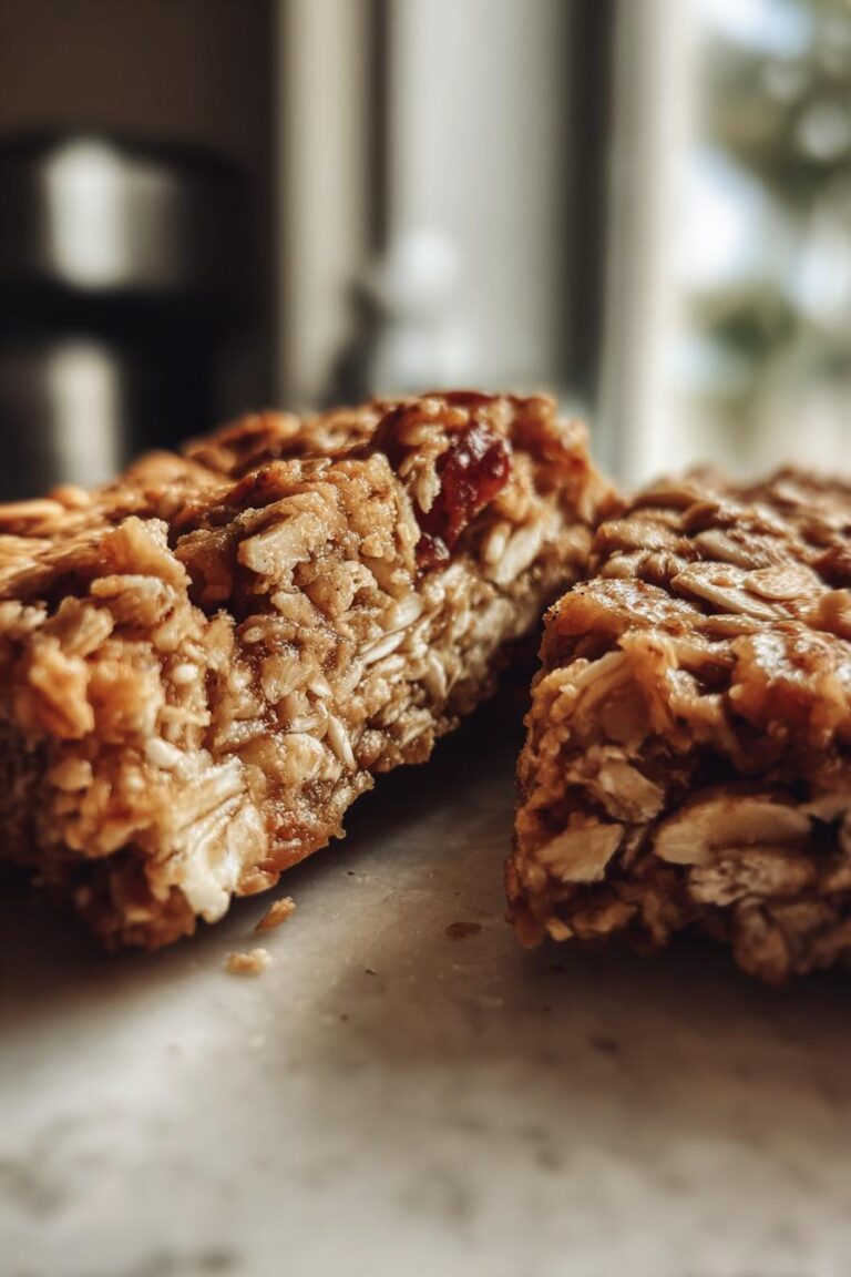 Scrambled Oatmeal Breakfast Bars