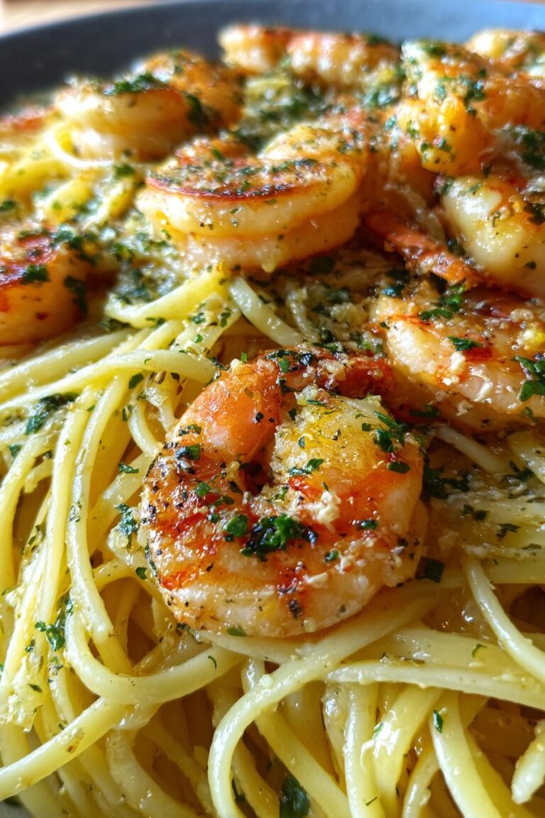 Shrimp Scampi Linguine