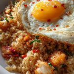 Spicy Crab Fried Rice with Egg and Chili