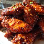 Spicy Gochujang Honey Chicken Wings