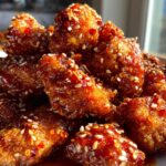 Spicy honey garlic chicken bites