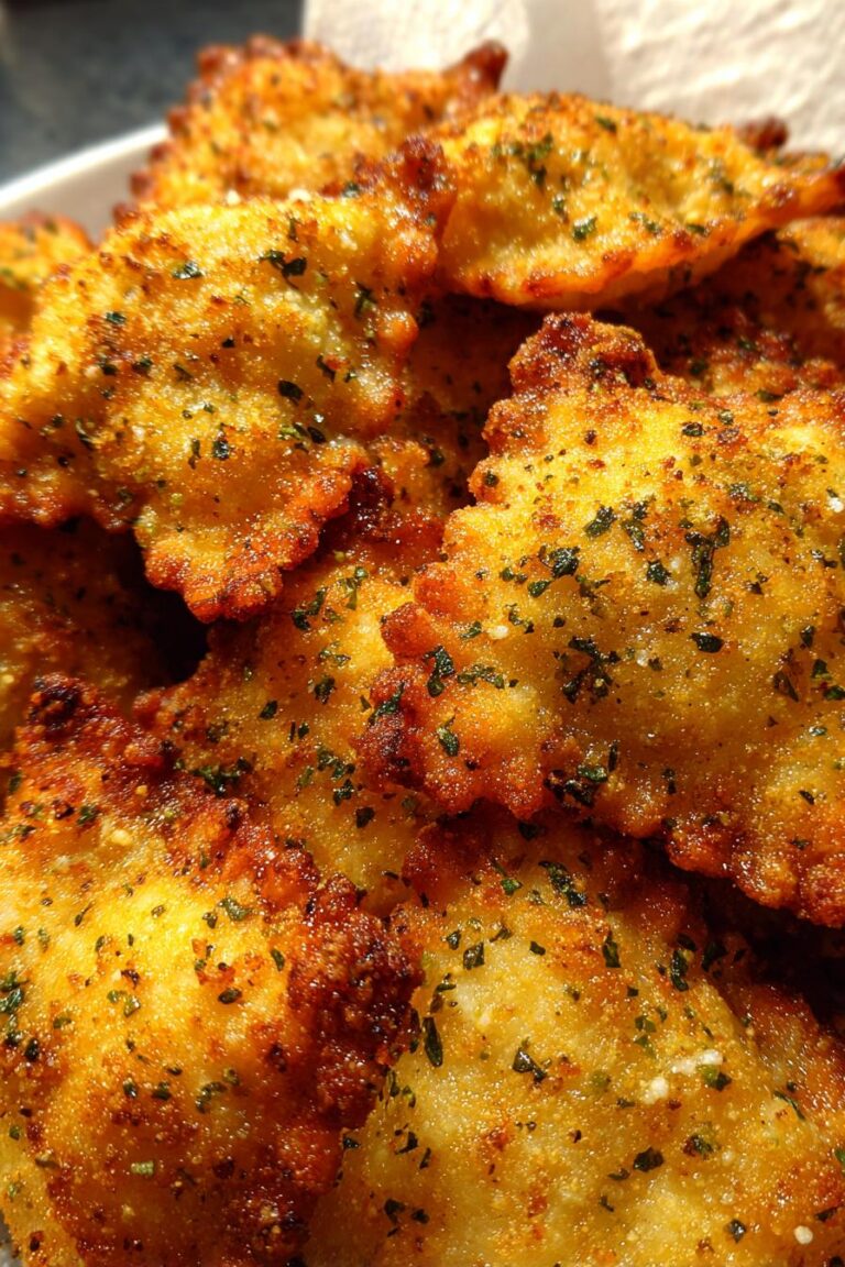 Toasted ravioli air fryer recipe