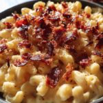 Truffle Mac and Cheese with Crispy Bacon